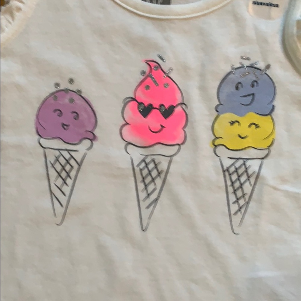 Baby Gap Ice Cream Tee NWT - Picture 2 of 4